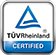 TÜV Rheinland certifications