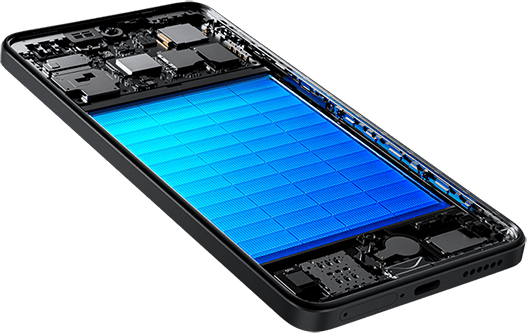 Potężna pojemność baterii 5500 mAh