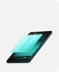 Duży akumulator 6650 mAh (standardowo)