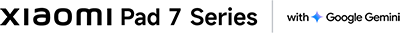 Seria Xiaomi Pad 7 z Google Gemini