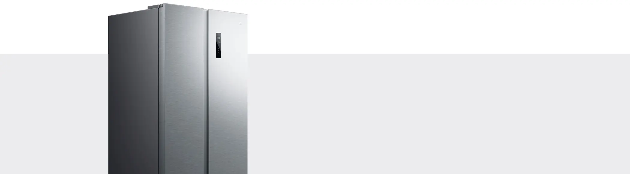 Metalowe wykończenie obudowy lodówki Mijia Refrigerator Side-by-Side 621L 