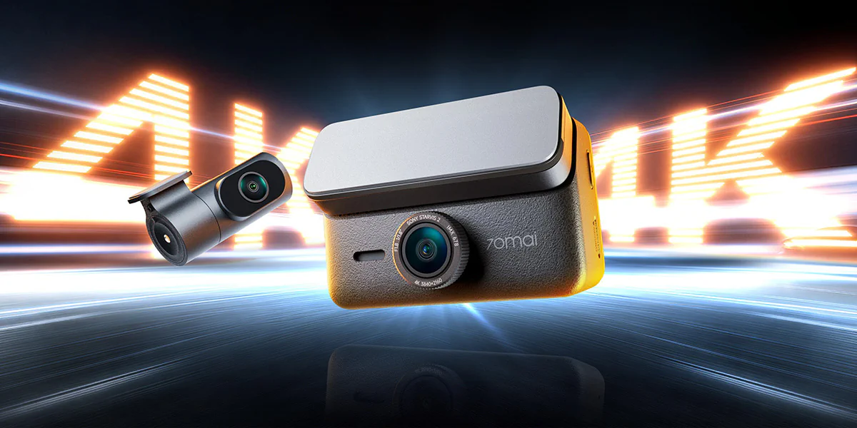 Kamera samochodowa 70mai A900 Ultra 4K + kamera tylna 70mai RC43S SET