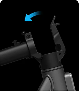 Etap składania kolumny kierownicy Xiaomi Electric Scooter 6 pokazany na schemacie