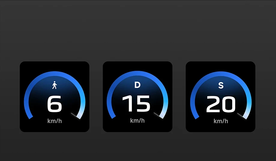 Tryby jazdy hulajnogi elektrycznej Xiaomi Electric Scooter 6 Max