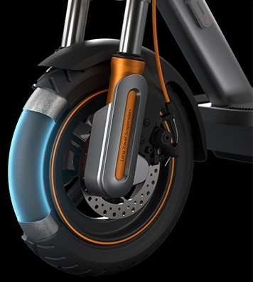 Budowa koła z podziałem na warstwy w hulajnodze Xiaomi Electric Scooter 6 Max