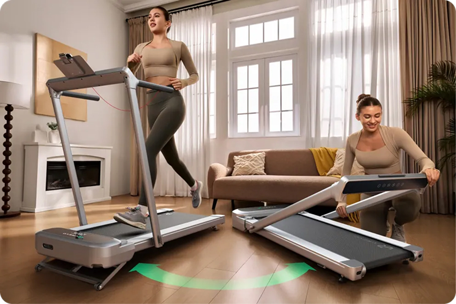 UREVO FoldiMix 5L Pro – bieżnia premium, która zmieni Twoją domową siłownię