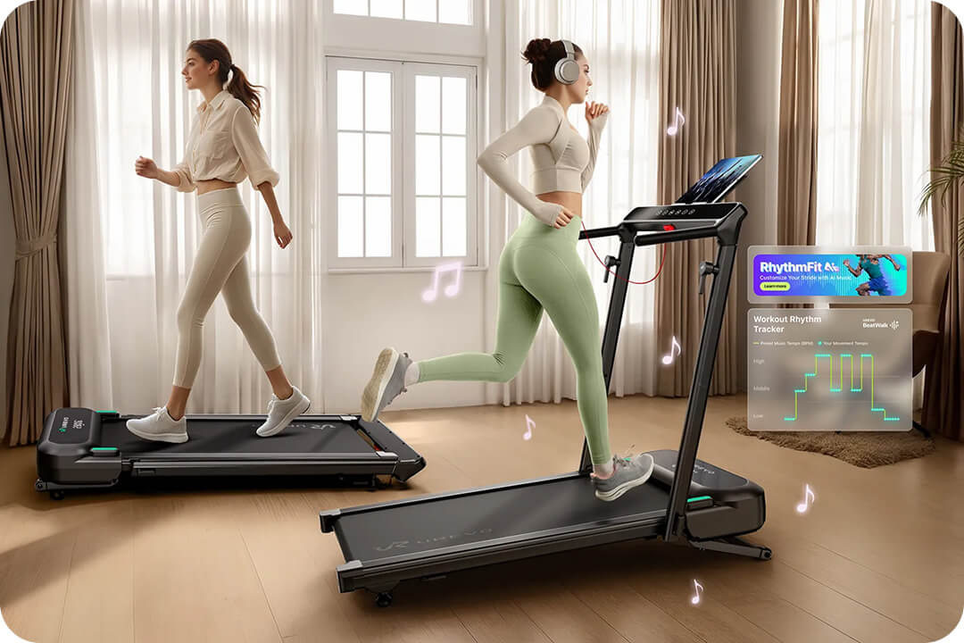 UREVO FoldiMix 5L – bieżnia, która zmieni Twoją pracę i trening. Domowe biuro na nowym poziomie