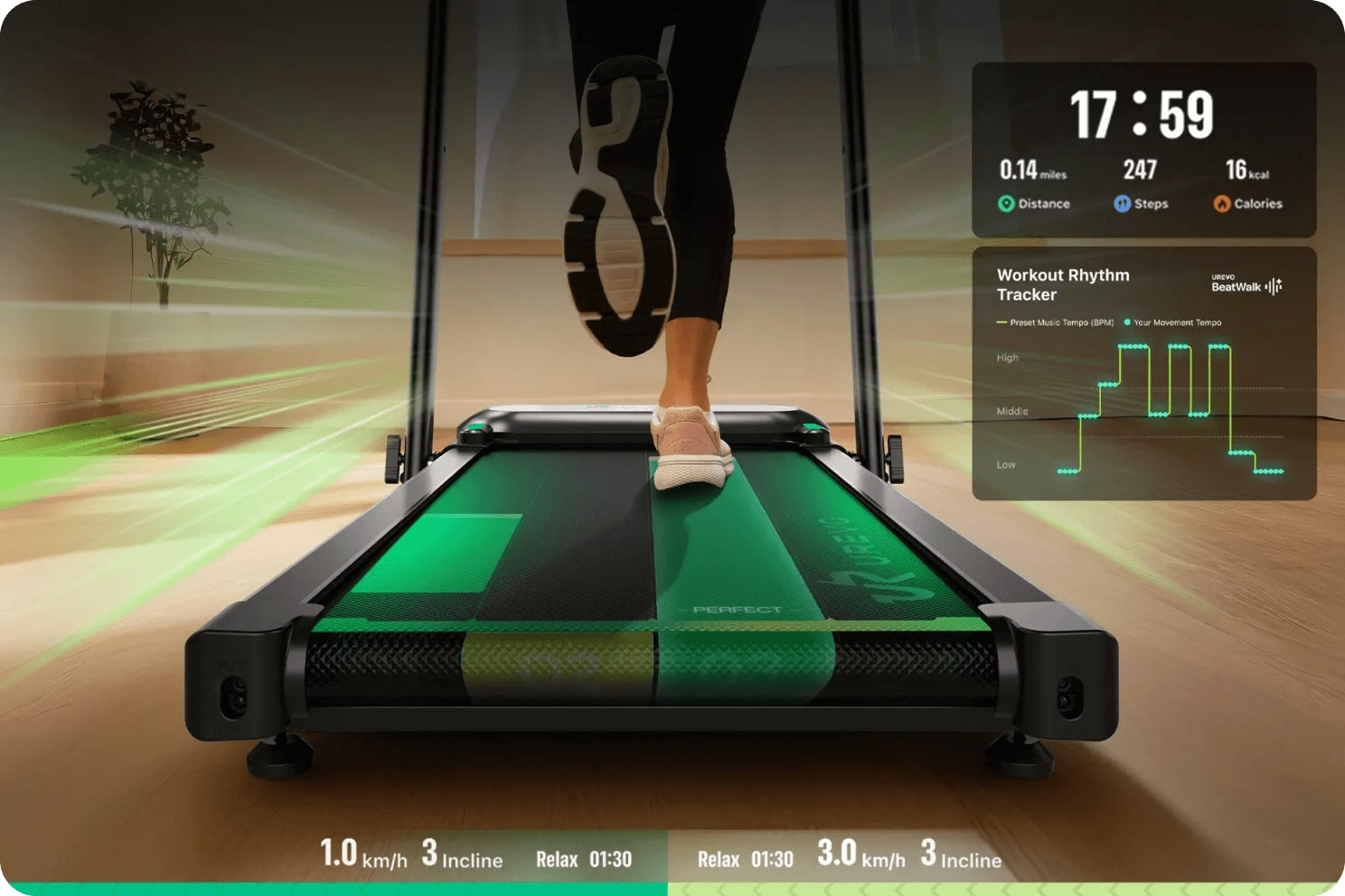 UREVO FoldiMix 5 – bieżnia, która łączy pracę, zdrowie i wygodę