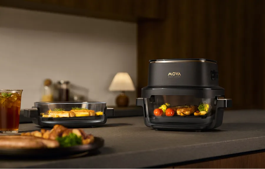 Frytkownica beztłuszczowa MOVA AF20 Pro – zdrowe gotowanie bez oleju każdego dnia