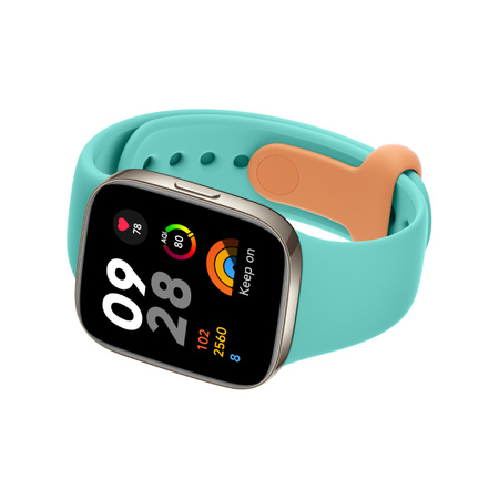 Pasek do Redmi Watch 3 Silicone Strap Aqua Blue