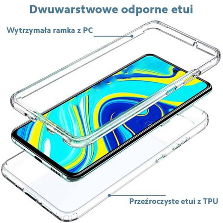 Etui Ochronne Dwuwarstwowe Xiaomi Redmi Note 9 Przeźroczysty