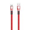Kabel z Szybkim Ładowaniem do 25W USB Type-C Braided Dudao 100 cm Red