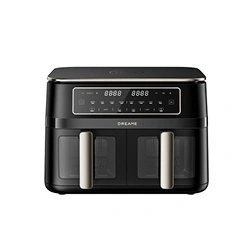 Air Fryer Frytkownica Beztłuszczowa Dwukomorowa Dreame Tasti DZ30 Airfryer Czarna