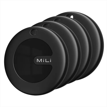 Lokalizator MiLi MiTag DUO do Android i iOS czarny 4 szt.