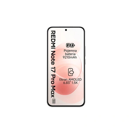 Smartfon Xiaomi Redmi Note 17 Pro Max 5G 8+256GB Cloud Blush
