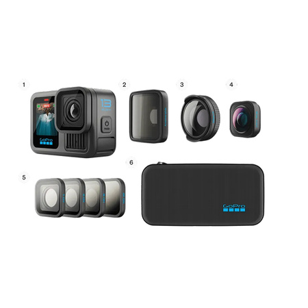 Kamera GoPro HERO13 Black + HB Series Lens Collection
