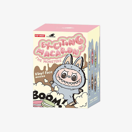 Oryginalny Blind Box Labubu Exciting Macaron Figurka Kolekcjonerska Brelok
