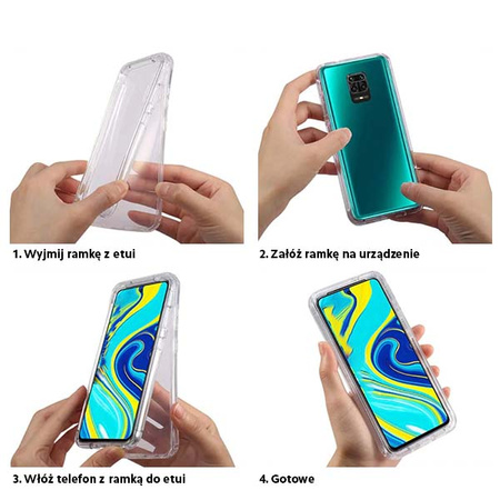 Etui Ochronne Dwuwarstwowe Xiaomi Redmi 9 Przeźroczysty