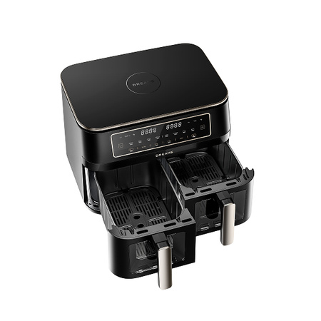 Air Fryer Frytkownica Beztłuszczowa Dwukomorowa Dreame Tasti DZ30 Airfryer Czarna