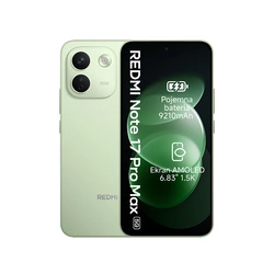 Smartfon Xiaomi Redmi Note 17 Pro Max 5G 8+256GB Green