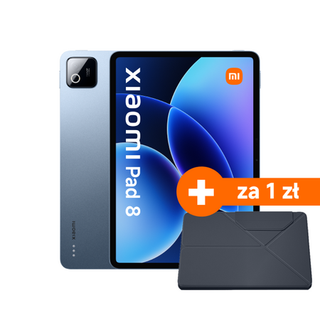 Tablet Xiaomi Pad 8 8+256GB Blue + etui