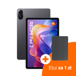 Tablet Redmi Pad 2 4G 4+128GB Graphite Gray + etui