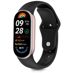 Pasek Tech-Protect IconBand Pure do Xiaomi Smart Band 8 / 9 / 10 / NFC Black