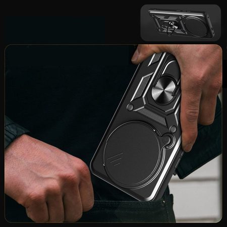 Etui ochronne Tech-Protect Camshield Pro Xiaomi Redmi Note 14 PRO 5G / POCO X7 5G Matte Black