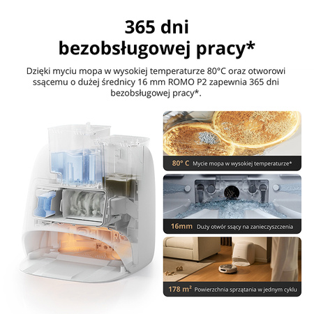 Robot sprzątający DJI ROMO A2