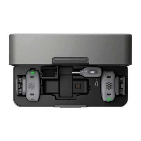 System mikrofonów bezprzewodowych DJI Mic Mini 2 (2 TX + 1 Mobile RX + Etui ładujące)