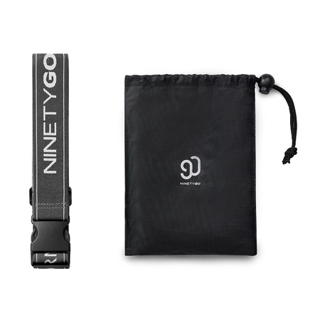 Pas zabezpieczający do walizki NINETYGO Szary