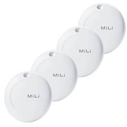 Lokalizator MiLi MiTag DUO dla iOS / Android Biały 4 szt.