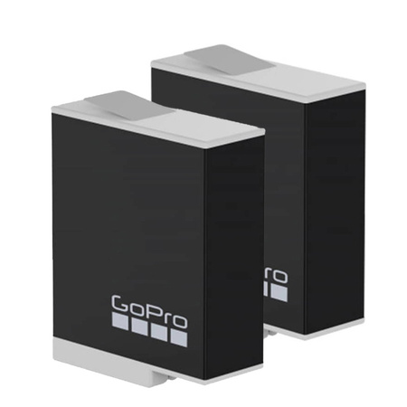 2szt Bateria + Ładowarka Podwójna Zimowa Rechargeable Battery Enduro GoPro HERO12/11/10/9