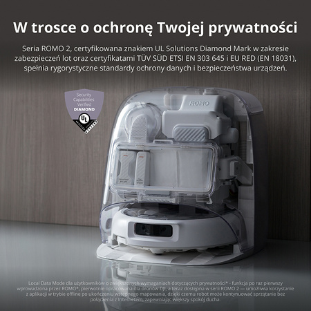 Robot sprzątający DJI ROMO P2