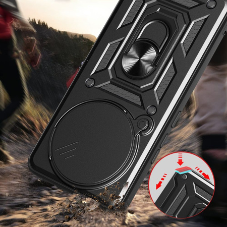 Etui ochronne Tech-Protect Camshield Pro Xiaomi Redmi Note 14 Pro+ 5G Matte Black