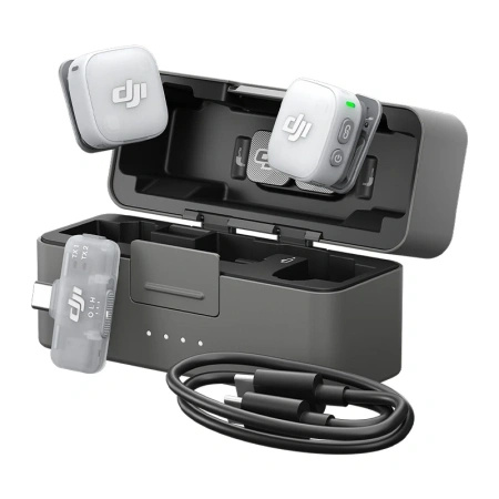 System mikrofonów bezprzewodowych DJI Mic Mini 2 (2 TX + 1 Mobile RX + Etui ładujące)