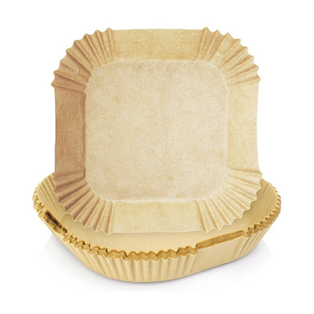 Wkłady papierowe do frytkownicy Air Fryer 100 sztuk 21 cm / 4,5 cm