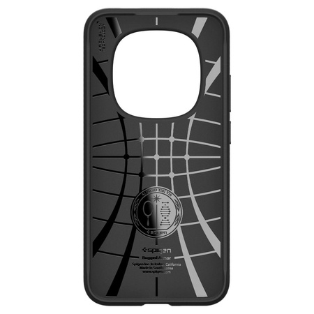 Etui ochronne Rugged Armor Spigen Matte Black Redmi Note 15 Pro 5G