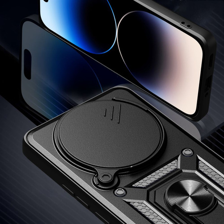 Etui ochronne Tech-Protect Camshield Pro Xiaomi Redmi Note 14 PRO 5G / POCO X7 5G Matte Black