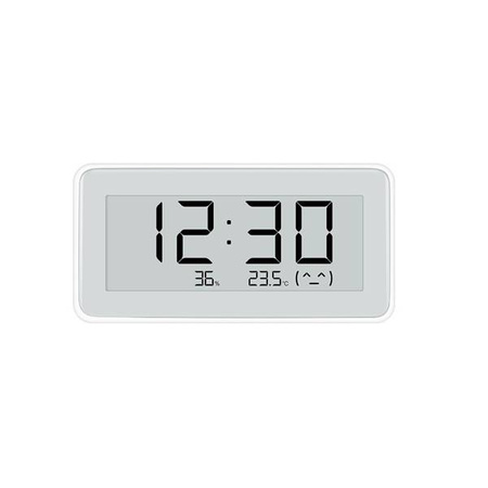 Zestaw Zegar z Czujnikiem Temperatury i Wilgotności Xiaomi Mi Temperature and Humidity Monitor Clock Pro + 2x Baterie CR2032