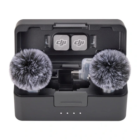 System mikrofonów bezprzewodowych DJI Mic Mini 2 (2 TX + 1 Mobile RX + Etui ładujące)