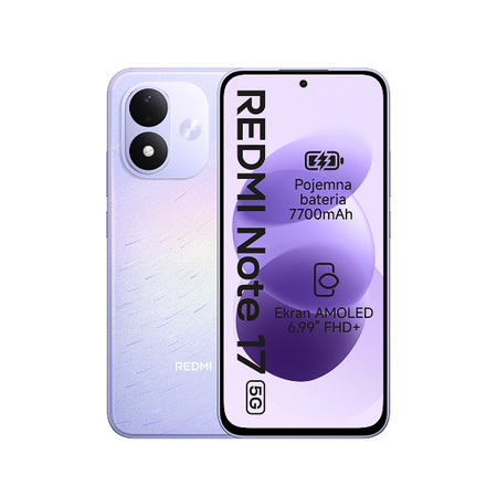 Smartfon Xiaomi Redmi Note 17 5G 6+256GB Celestial Purple