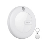 Bateria + Lokalizator GPS MiLi MiTag Białe Etui Uniwersalne - iOS
