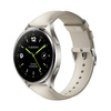 Zegarek Smartwatch Xiaomi Watch 2 Titan Gray ze skórzanym paskiem