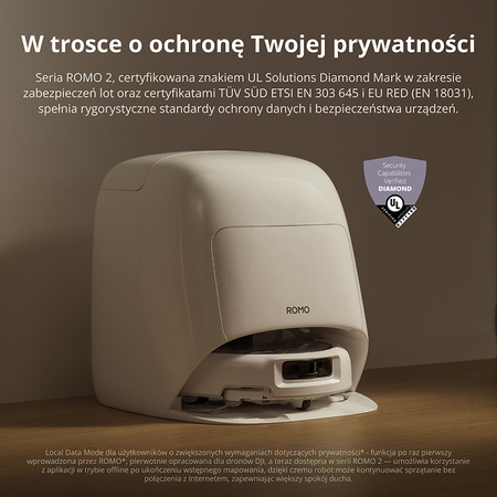 Robot sprzątający DJI ROMO A2