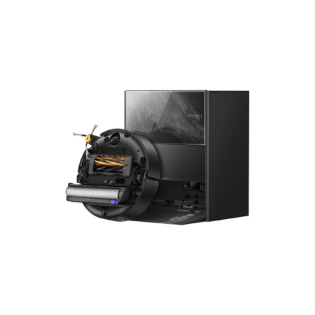 Robot sprzatający z mopem Dreame Aqua20 Pro Ultra Roller S Complete Czarny + suszarka Dreame Mini różowa