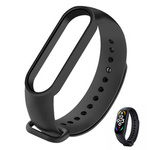 Opaska YunMi do Xiaomi Mi Band 7 / 7 NFC Czarna Black
