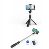 Tech-Protect L01S Wirlless Selfie stick Tripod Black