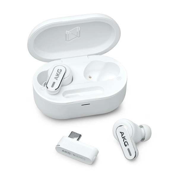 Słuchawki AKG N5 Hybrid ANC True Wireless White