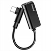 Adapter Audio Baseus L45 USB Type-C do Jack 3,5mm + USB-C czarny